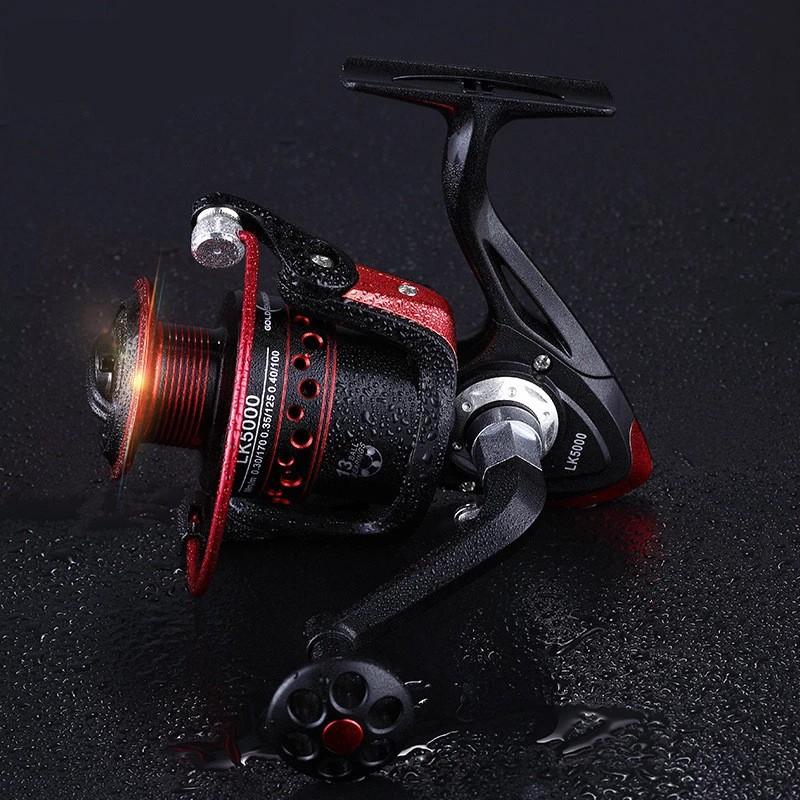 Red fishing reel clearance