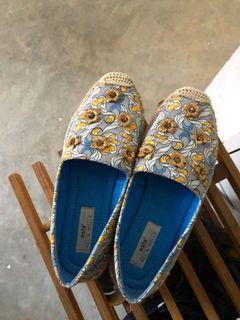 Nala x Mel & Molly Espadrilles in Cameo Blue Size 36