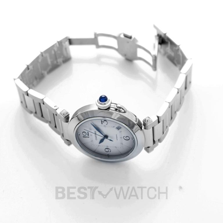 NEW Cartier Pasha de Cartier Automatic Silver Dial Stainless