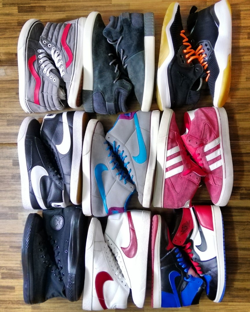 nike adidas vans