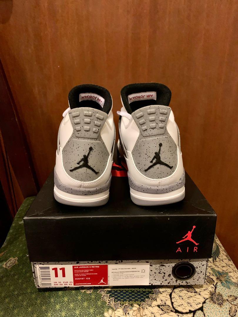 Nike Air Jordan 4 White Cement