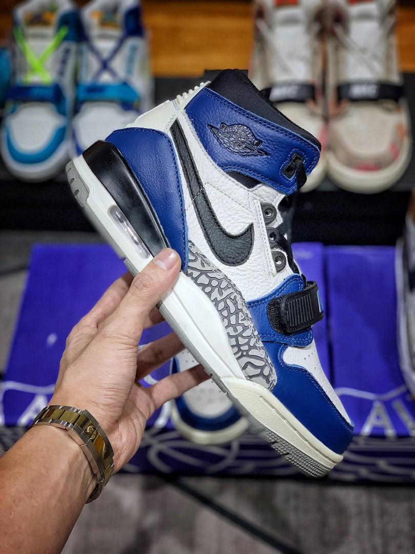 Just Don x Jordan Legacy 312 'Storm Blue' AQ4160-104