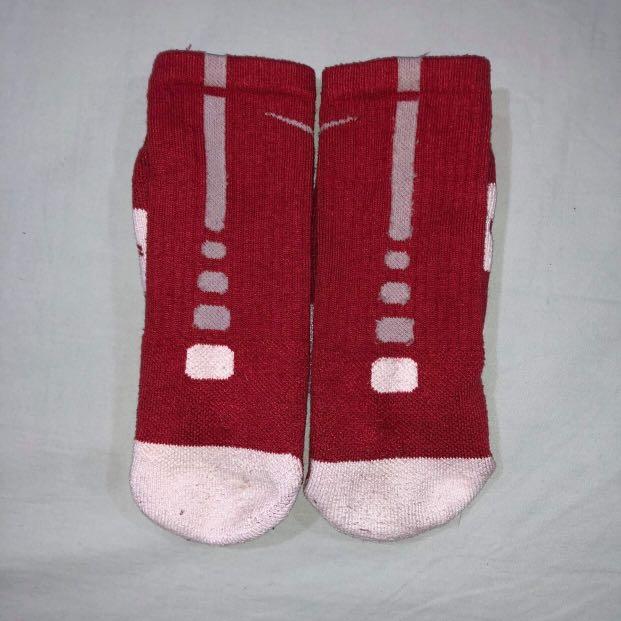 nike elite socks maroon