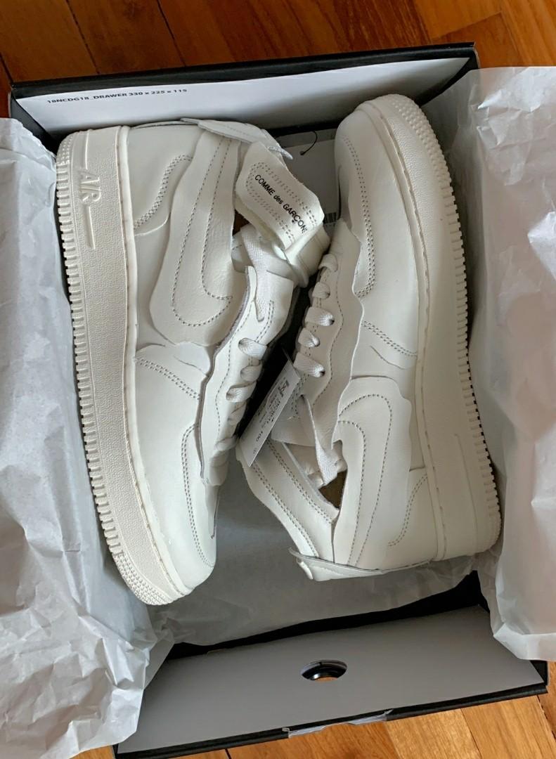 NIKE X COMME DES GARCONS AIR FORCE 1 CDG Men s Fashion Footwear Sneakers on Carousell