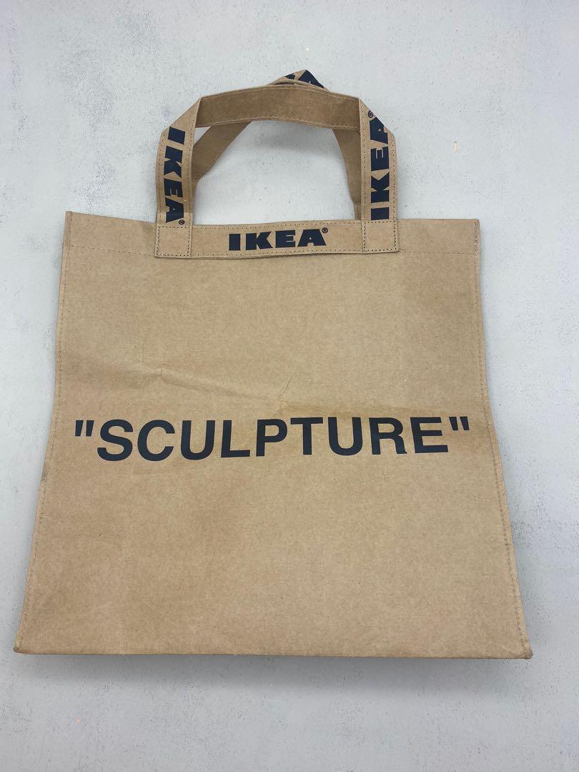 off white virgil abloh ikea tote bag luxury bags wallets on carousell