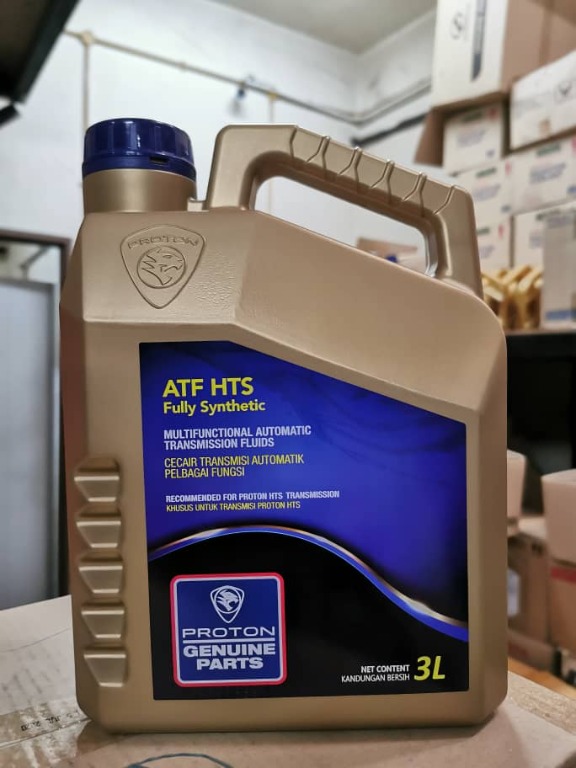 [ORIGINAL]PROTON ATF HTS FULLY SYNTHETIC AUTO TRANSMISSION OIL[3L