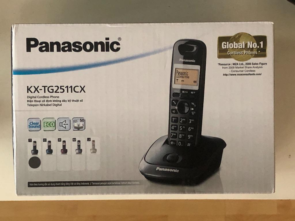Panasonic KXTG2511CX Cordless Phone, TV & Home Appliances, TV