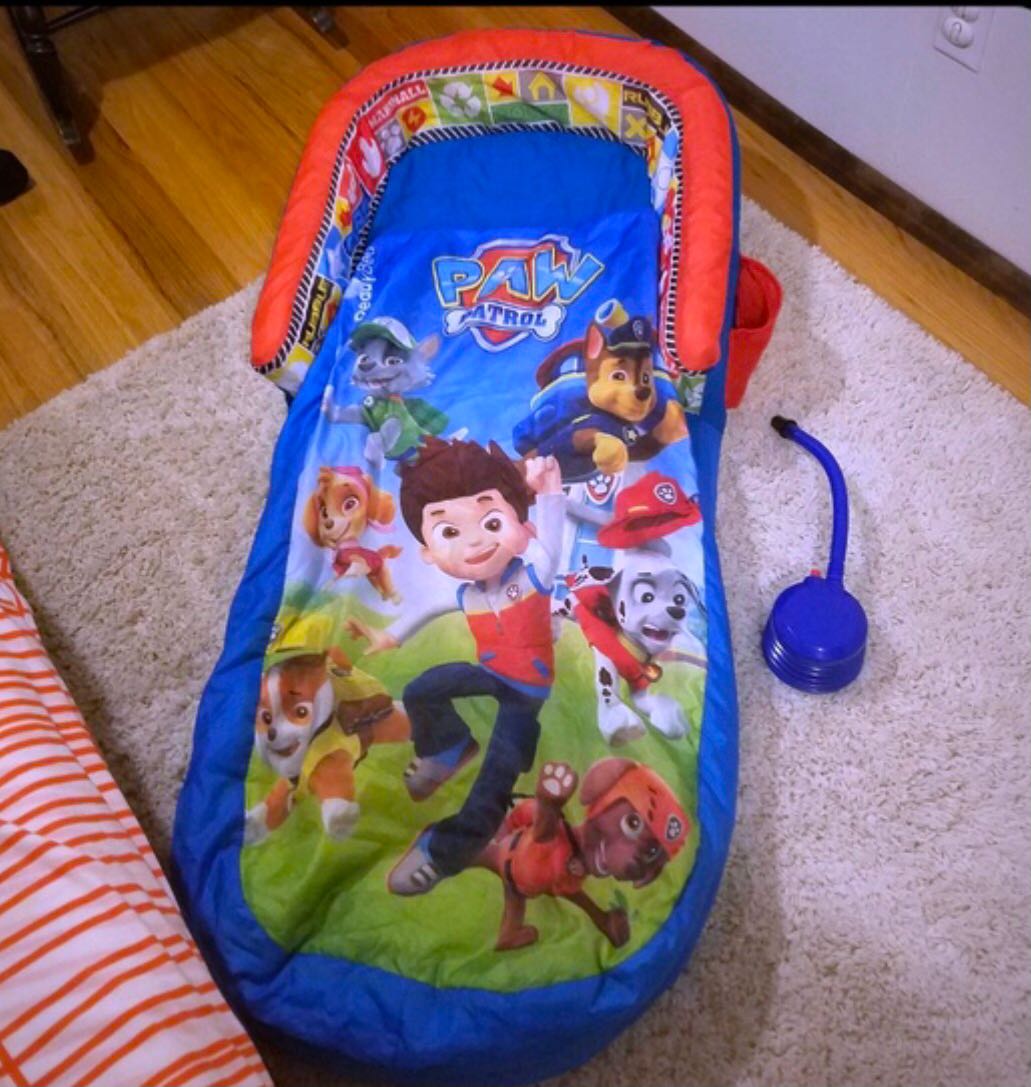 Paw patrol cheap travel bed