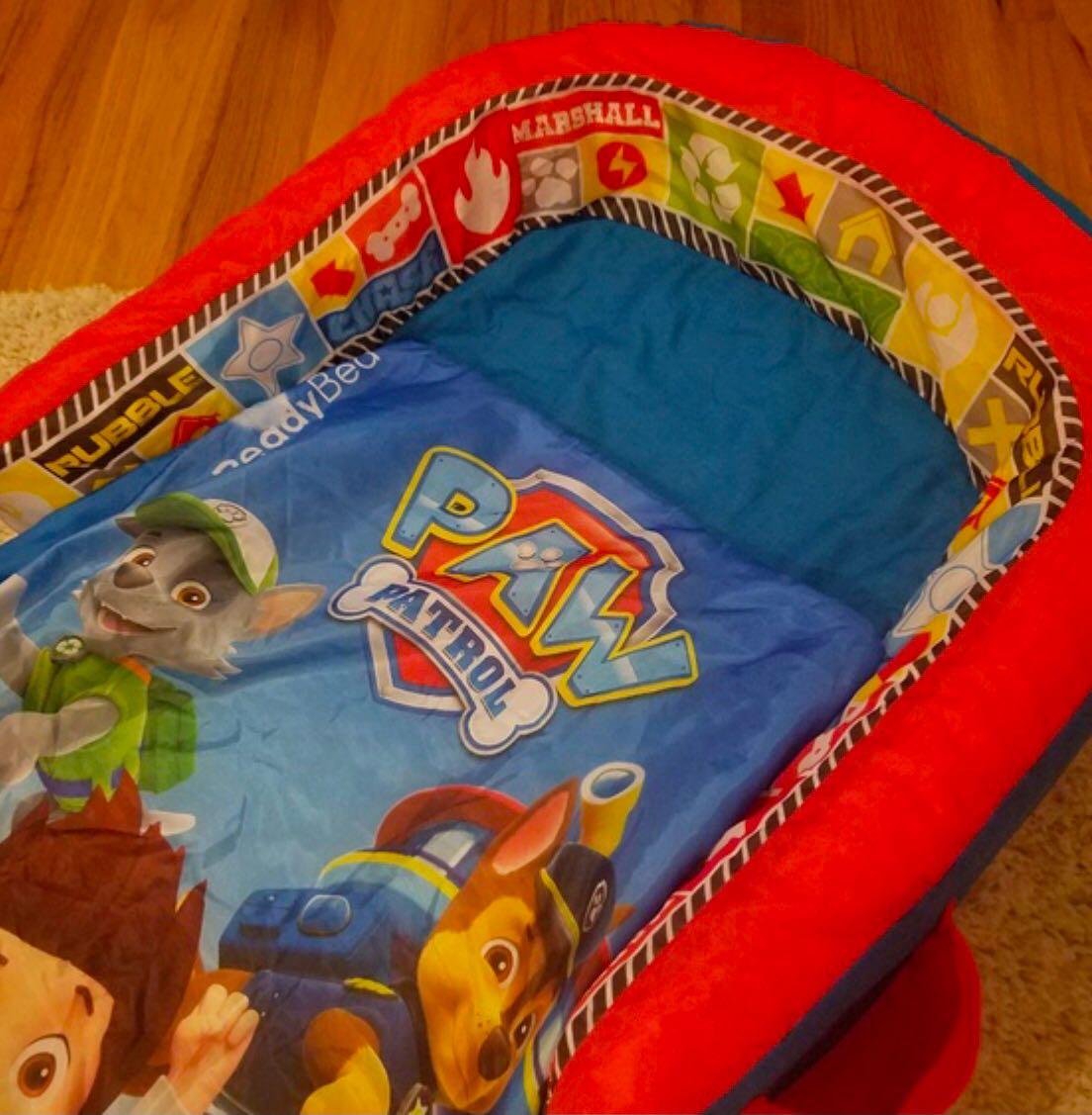 Paw patrol travel cheap bed