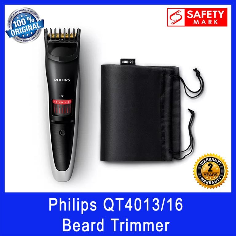 philips trimmer with titanium blades