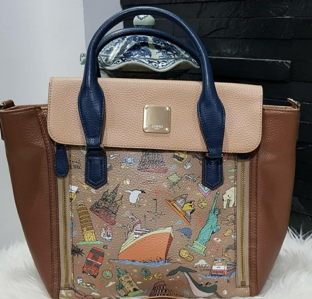 Combo 3pcs Authentic Brera Art Fever Handbag Sling Bag Shoulder