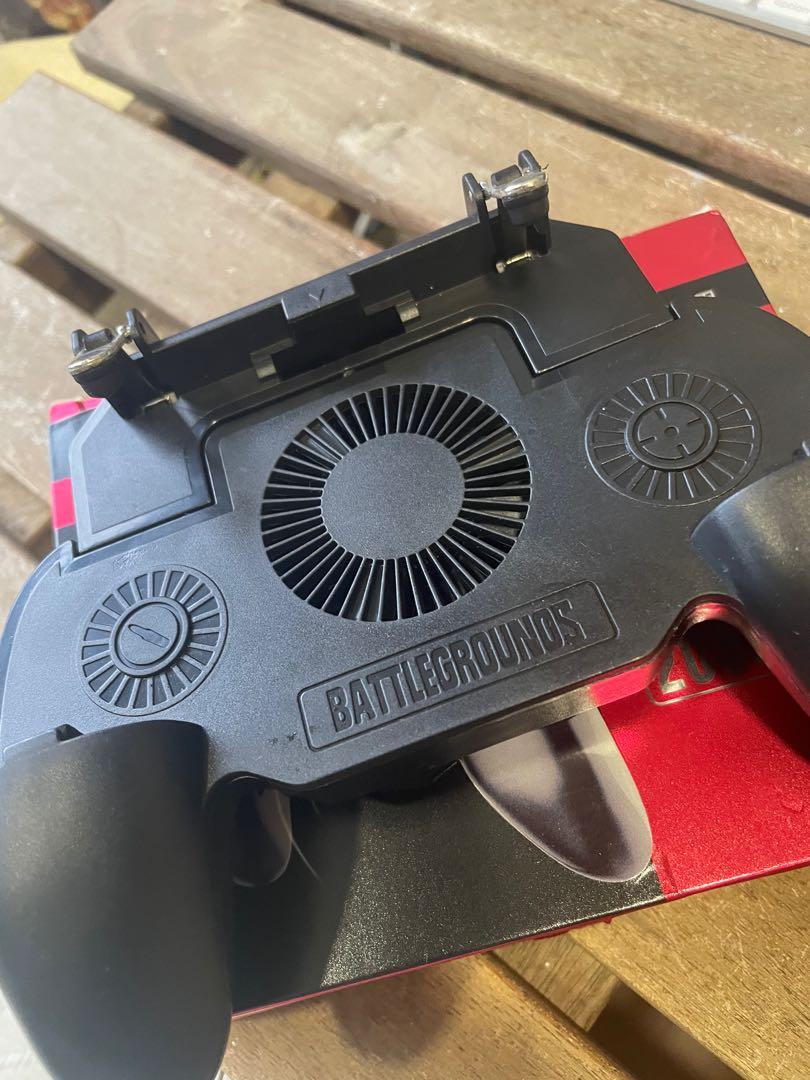 Pubg Knives Out Controller With Cooling Fan And Mobile Battery Video Gaming Gaming Accessories Controllers On Carousell