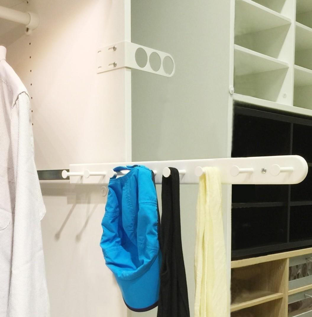 Pullable Hook (Category: Bathroom & Kitchen Fixtures) located in Singapore. Submitted by celestina.p (Listing ID 1045308753, Image 1). Description: Open but Not used. Too long for my wardrobe.