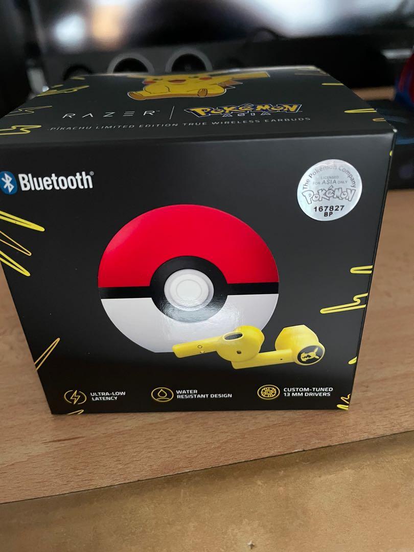 Razer hammerhead true wireless earbuds pikachu top limited edition