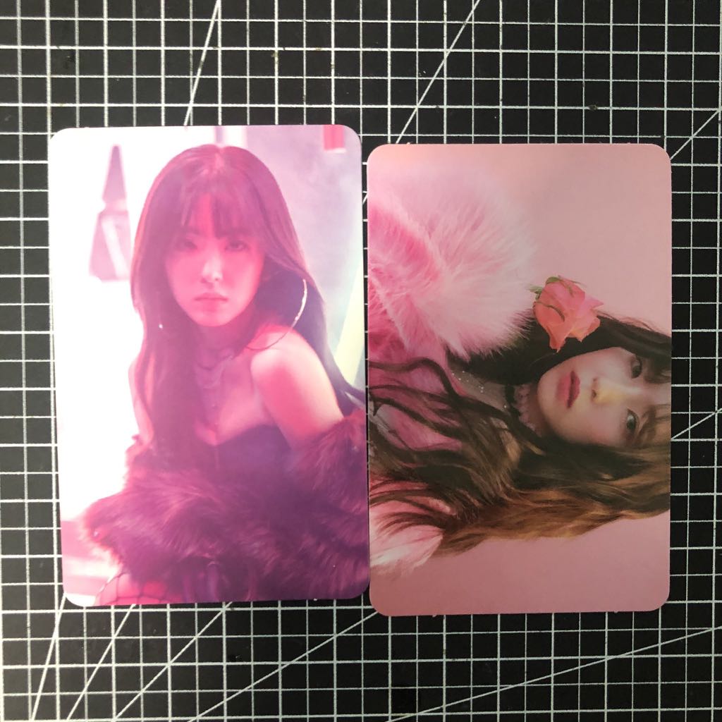 Red Velvet Irene Badboy Kihno Photocards, Hobbies & Toys, Memorabilia