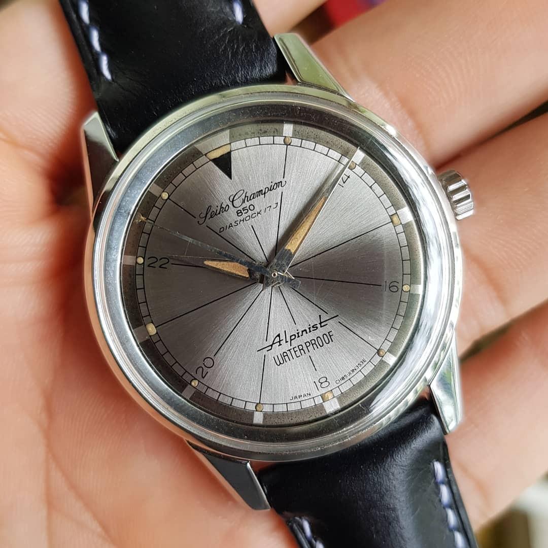 Restored Vintage Seiko Alpinist 85899, Men's Fashion, Watches &  Accessories, Watches on Carousell