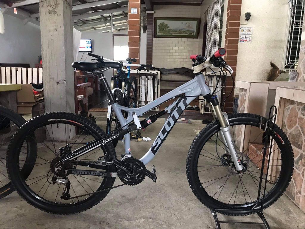 Ryder mountain bike full suspension outlet