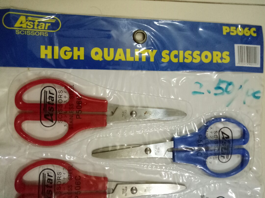 Scissors Gun Scissors/gunting/ASTAR, Hobbies & Toys, Stationery & Craft, Craft ...