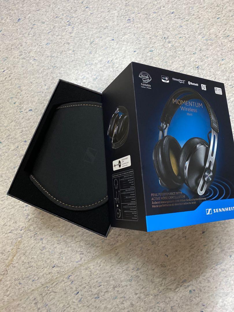 Sennheiser Momentum 2.0 Wireless with Active Noise Cancellation Black Audio Headphones Headsets on Carousell