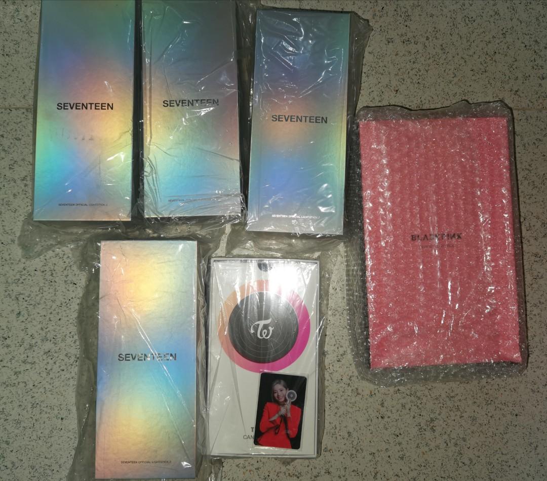 Seventeen Twice And Blackpink Official Lightsticks Hobbies Toys Collectibles Memorabilia K Wave On Carousell Seventeen Twice And Blackpink Official Lightsticks Hobbies Toys Collectibles Memorabilia K Wave On Carousell