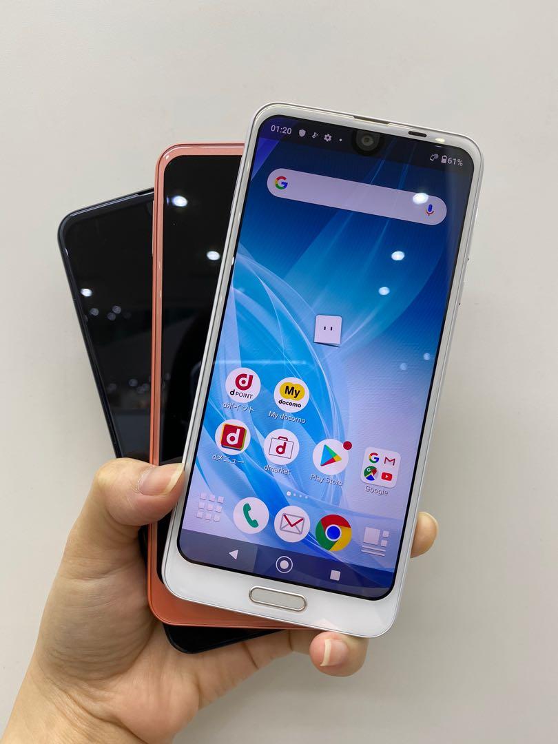 スマートフ SHARP Y059 AQUOS R2 SH03K ブラック アンドロイドの通販 by たしま屋｜シャープなら