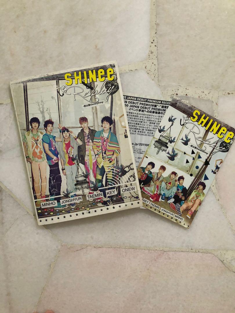 Shinee Wrapper Shinee Replay Japanese Album