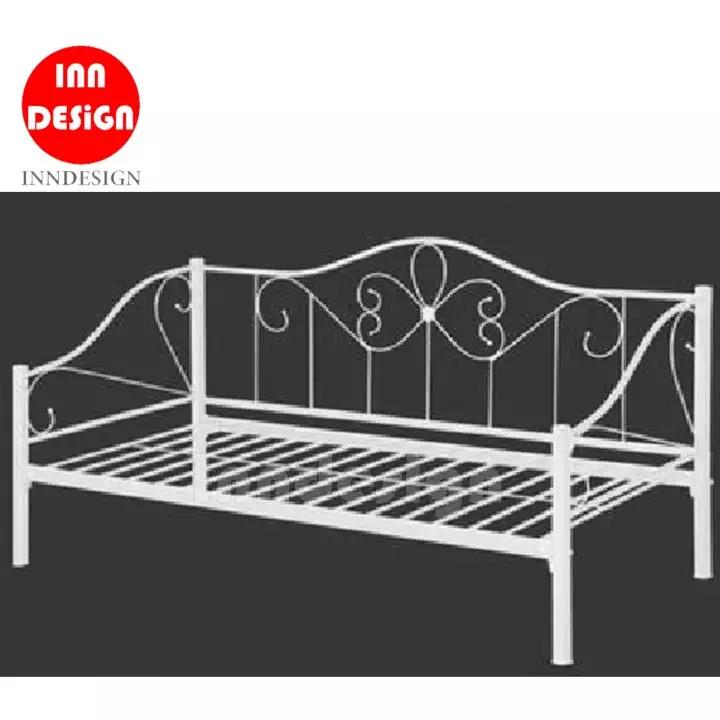 SINGLE / SUPER SINGLE DAY BED metal bed, Furniture & Home Living