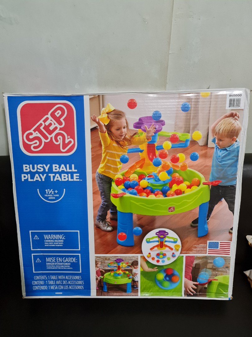 STEP 2 Busy Ball Play Table, Babies & Kids, Toys & Walkers on Carousell