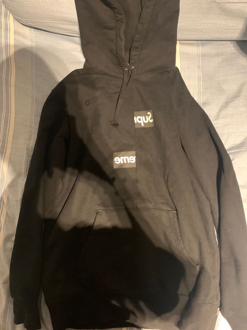 Cdg supreme shop bogo hoodie