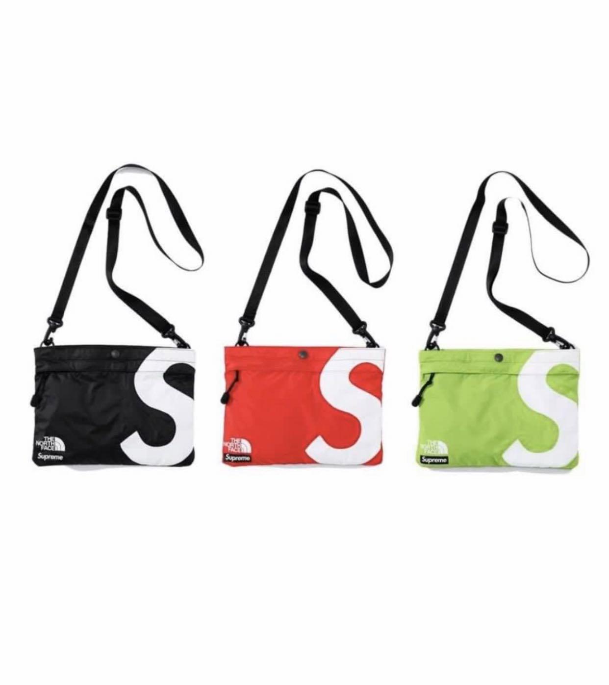 supreme x tnf shoulder bag