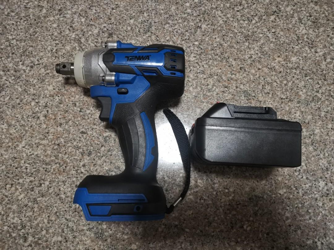 Tenwa brushless impact wrench Everything Else on Carousell