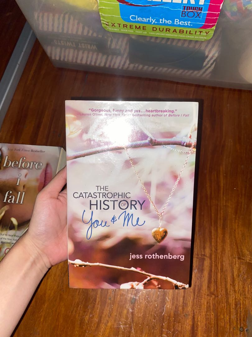 The Catastrophic History Of You And Me By Jess Rothenburg Hobbies Toys Books Magazines Storybooks On Carousell