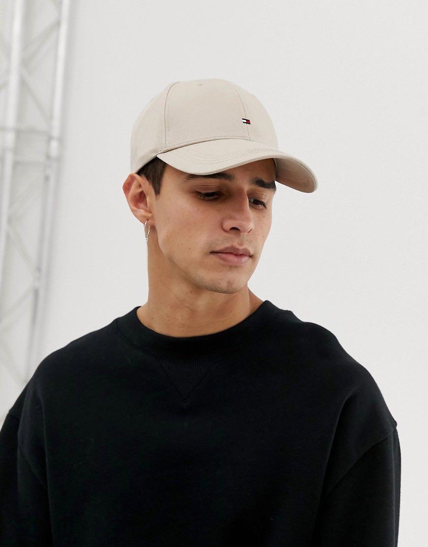 Tommy hilfiger beige cap on sale