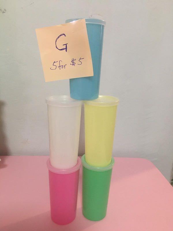 Tupperware containers (Category: Food Organisation & Storage) located in Singapore. Submitted by dioryeo (Listing ID 1045229192, Image 3). Description: All new, clearing to make space .