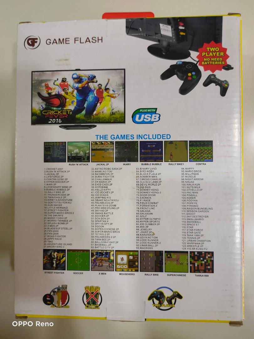 TV GAME 2 joystick family game, Video Gaming, Video Games, PlayStation