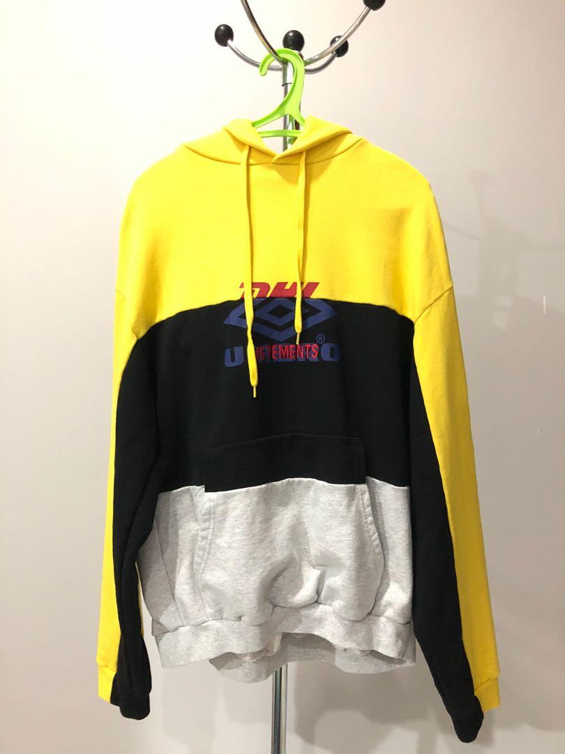 Dhl vetements hoodie shop