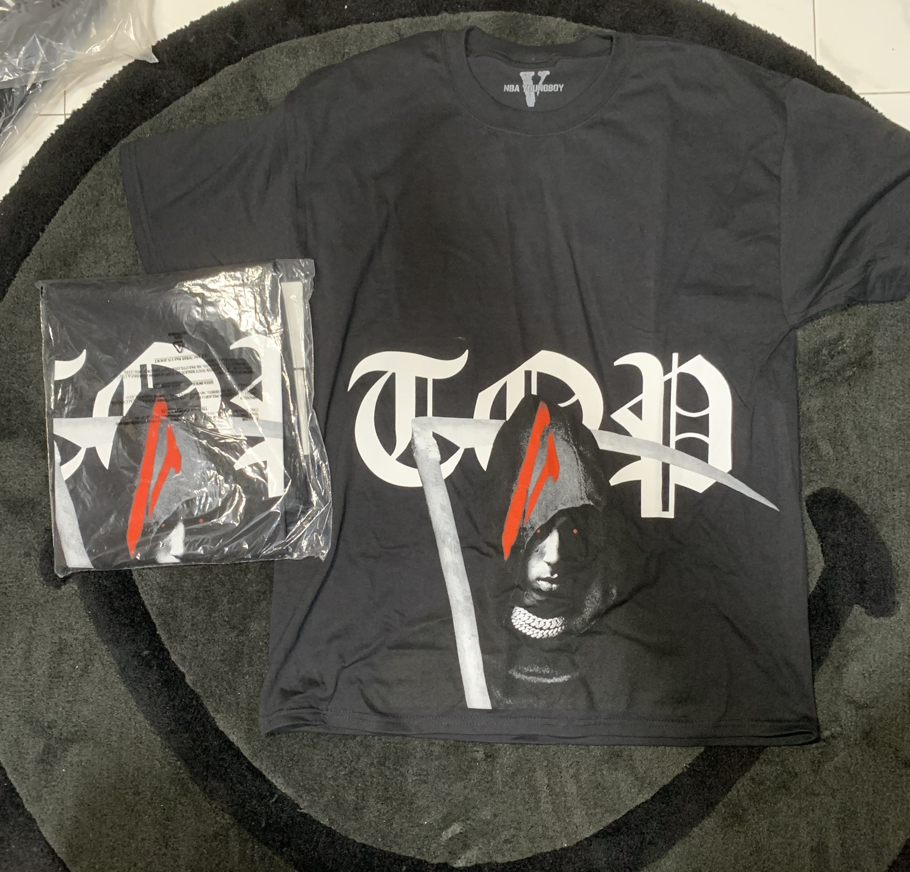 young boy vlone collab