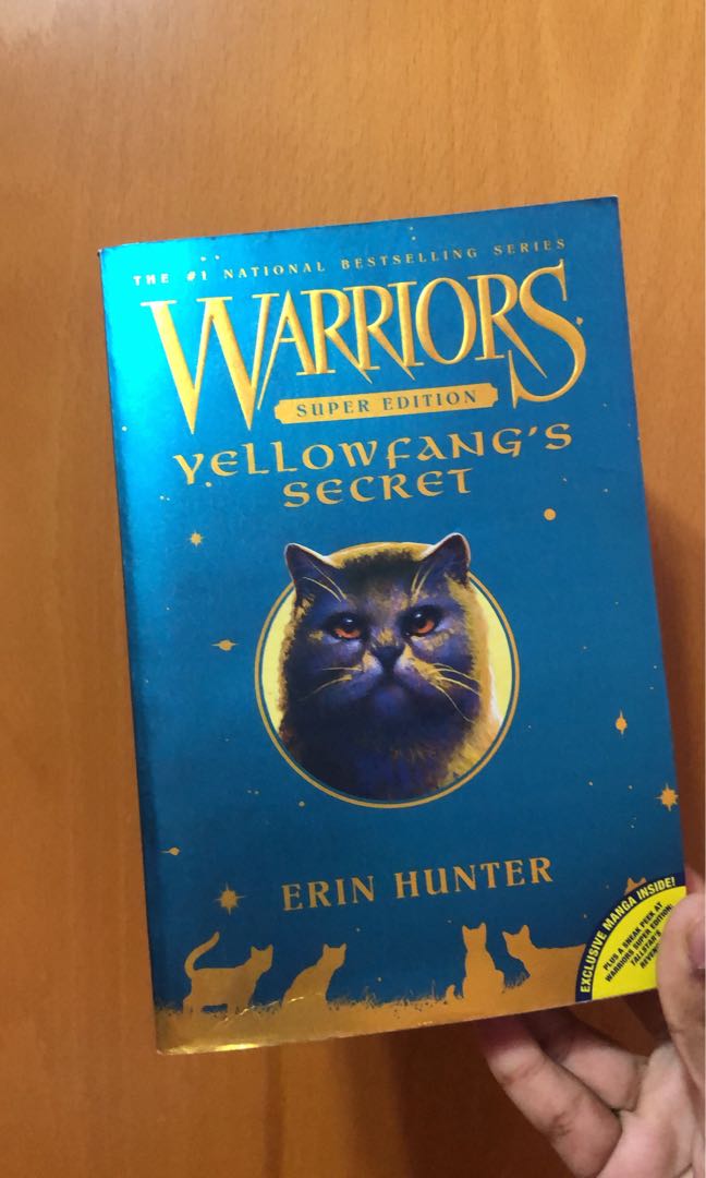 on　Books　secret　Books　Hobbies　Children's　yellowfang's　Magazines,　special　Toys,　edition　warriors:　Carousell