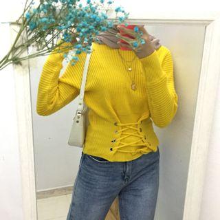 Yellow Knitwear
