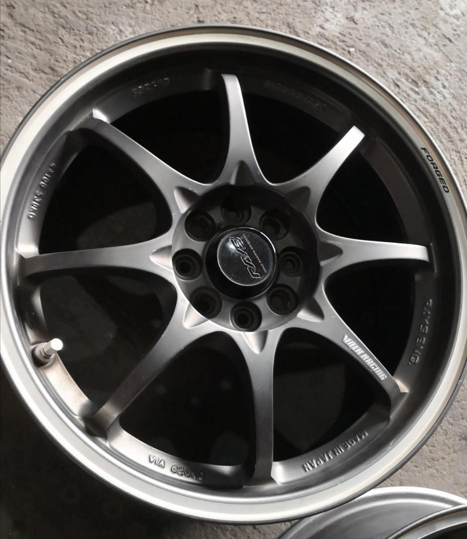 16's Volk Rays Ce28 Club Racer, Car Parts & Accessories, Mags and 
