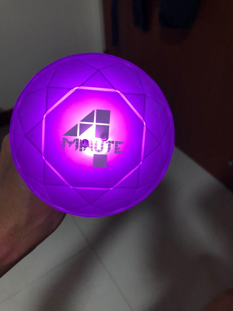 4Minute Official Light Stick, Entertainment, K-Wave on Carousell