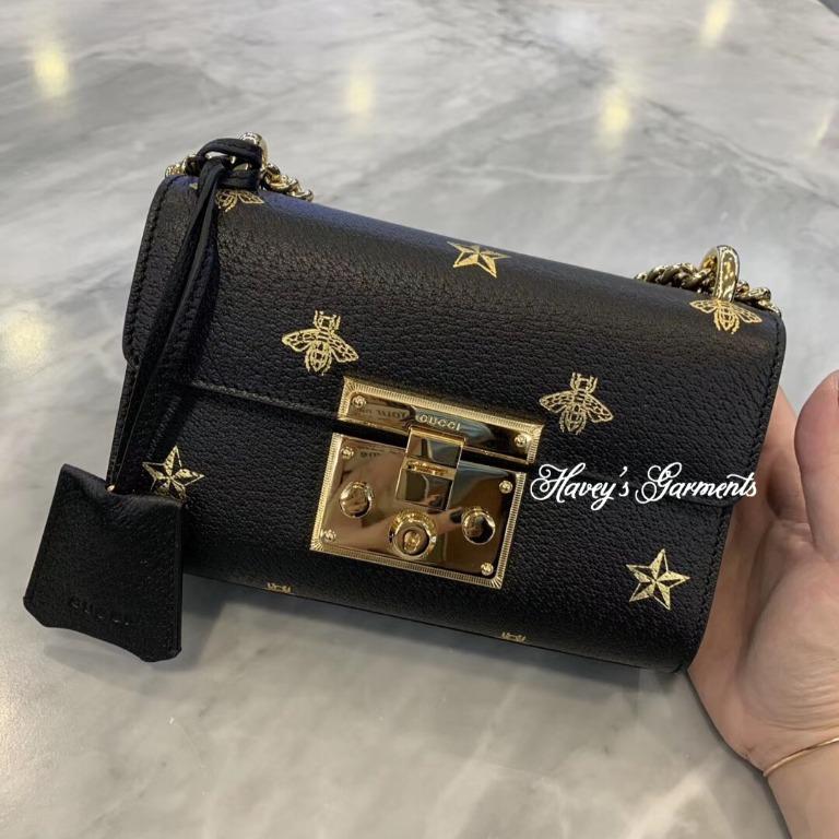gucci padlock bee star