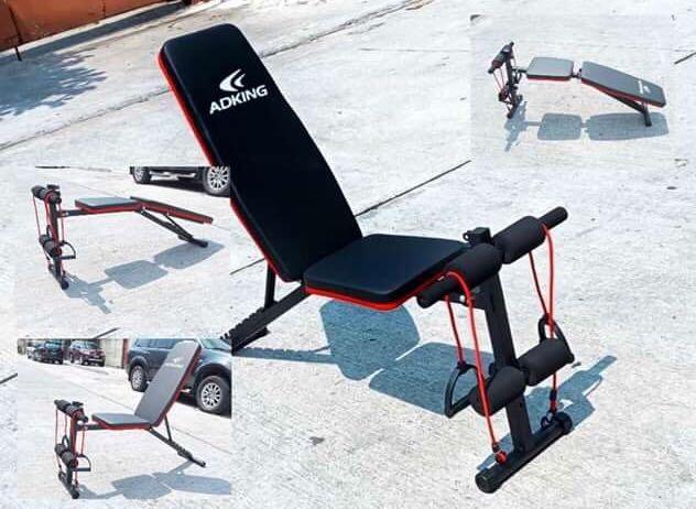 Adking bench multifunction w rope work out dumb stool multi function bnew 2999 only dumbell dumbbell (Category: Weights & Dumbbells) located in Manila. Submitted by akosim23 (Listing ID 1045468327, Image 1). Description: Adking bench multifunction w rope work out dumb stool multi function bnew 2999 only dumbell dumbbell.