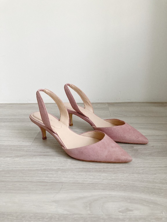 Aldo Creranna Low Heels in Blush Pink Color Size EU 36 Women s Fashion Footwear Heels on Carousell