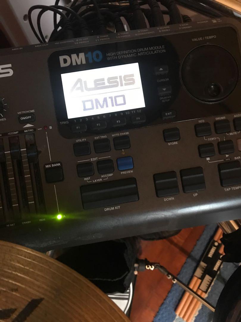 Alesis Dm10 èˆŠç‰ˆ éŸ³æ¨‚æ¨‚å™¨ é…ä»¶ éŸ³æ¨‚æ¨‚å™¨ Carousell