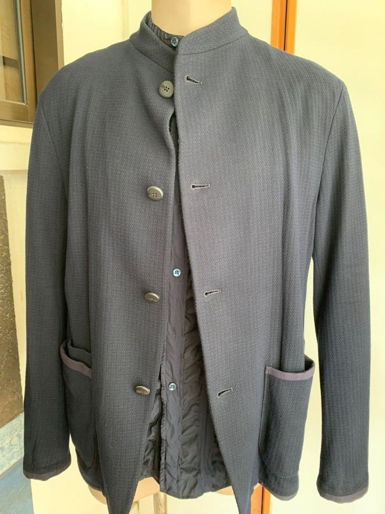 Armani unstructured jacket clearance