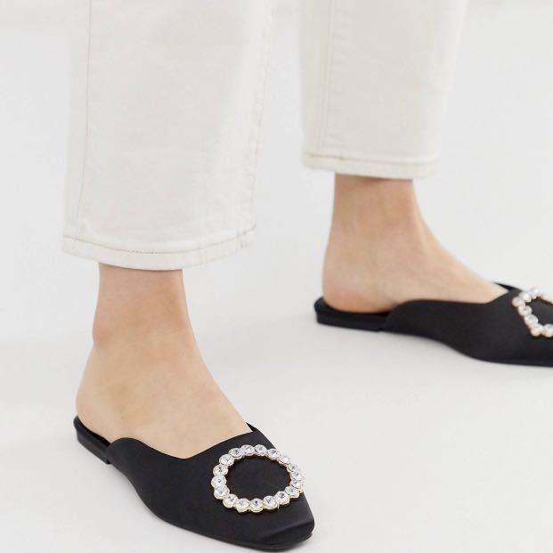 embellished ballet pumps