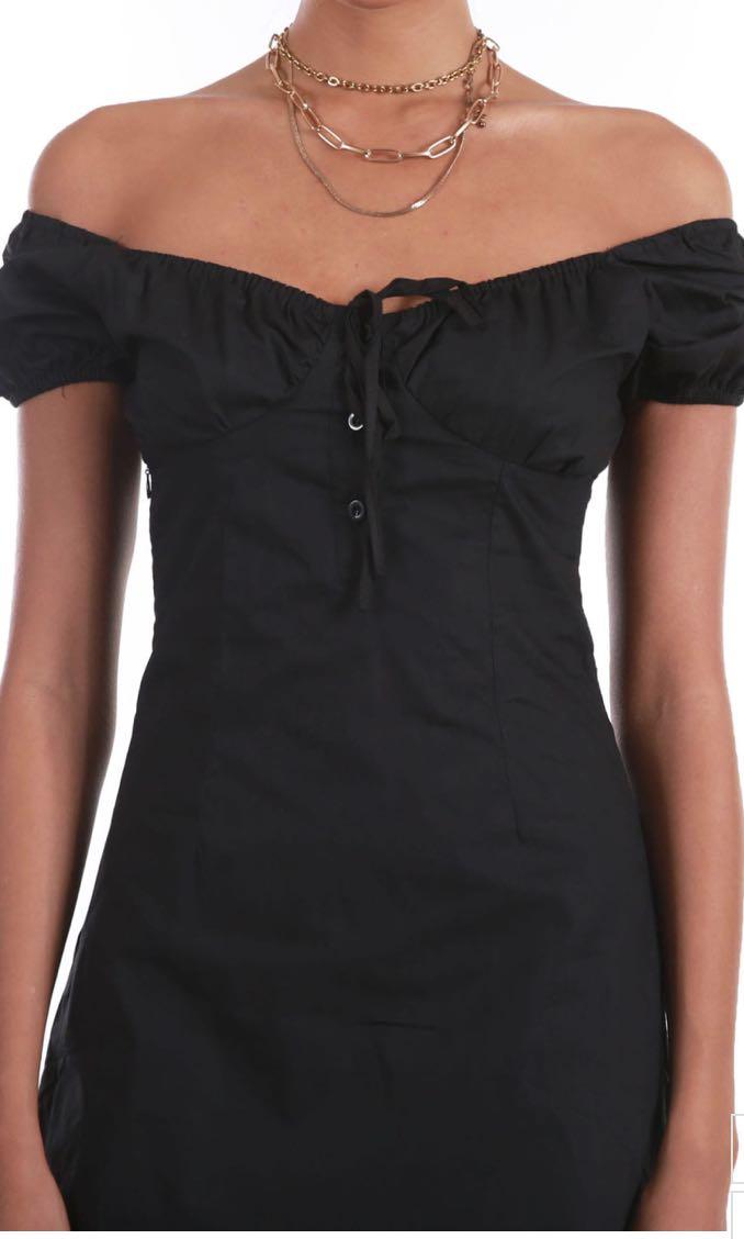Badblood korea black dress, Women's Fashion, Tops, Sleeveless on Carousell
