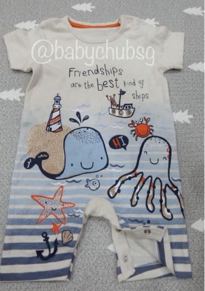 george baby rompers