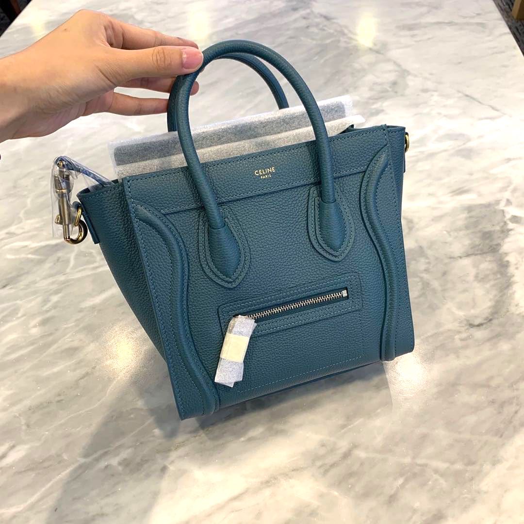 celine nano blue